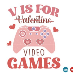 v is for valentine video games