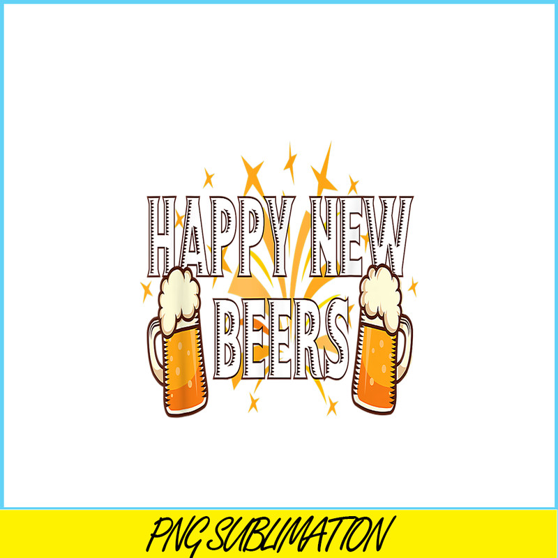 BEER28102336-Happy New Beers PNG New Year Party PNG New Year With Beer PNG.png