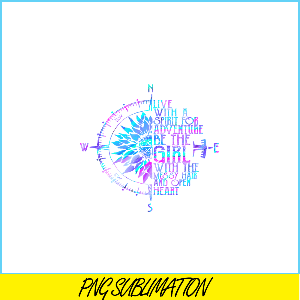 CAMP07112370-Live With A Spirit For Adventure PNG Camping PNG Purple Blue Sunflowers PNG.png