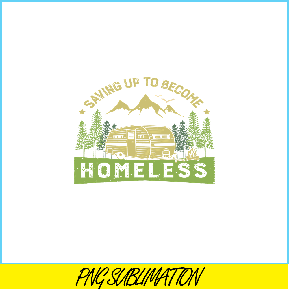 CAMP07112382-Saving Up To Become Homeless PNG Camping PNG Green Retro Forest PNG.png