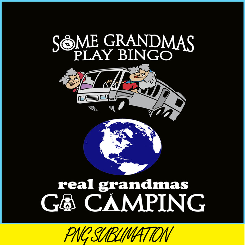 CAMP07112383-Some Grandmas Play Bingo PNG Camping PNG Picture Of 2 Old Women Traveling Around The World PNG.png