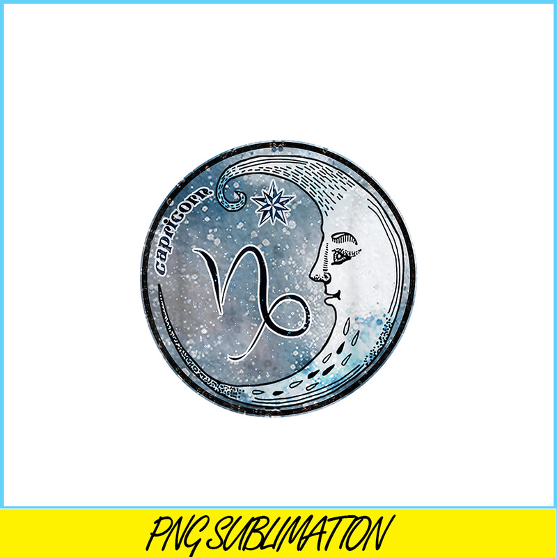 CPB28102323-Capricorn Moon PNG Sign Astrology PNG Zodiac Symbol PNG.png