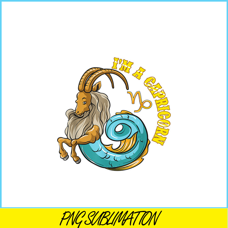 CPB28102387-Zodiac Sign PNG I Am A Capricorn PNG Goat Zodiac PNG.png