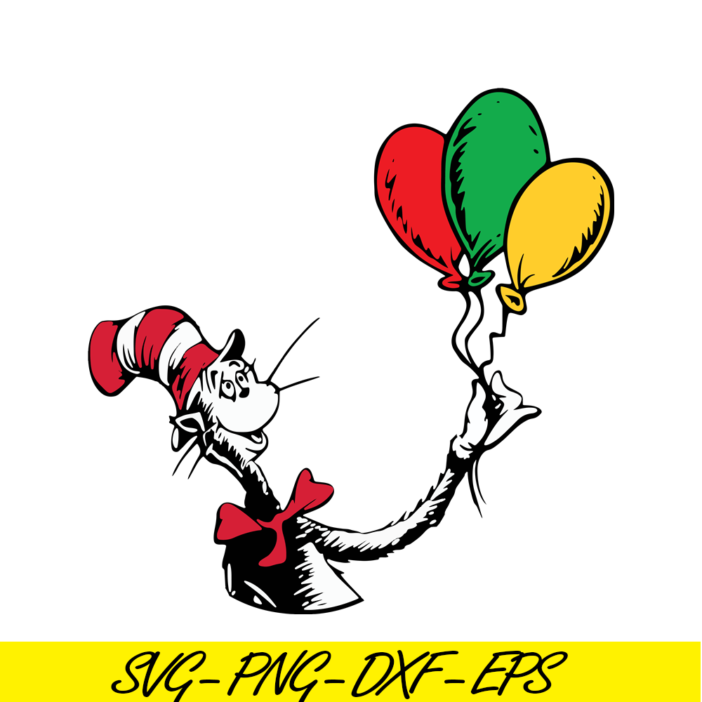 DS104122327-The Cat With Balloon SVG, Dr Seuss SVG, Cat In The Hat SVG DS104122327.png