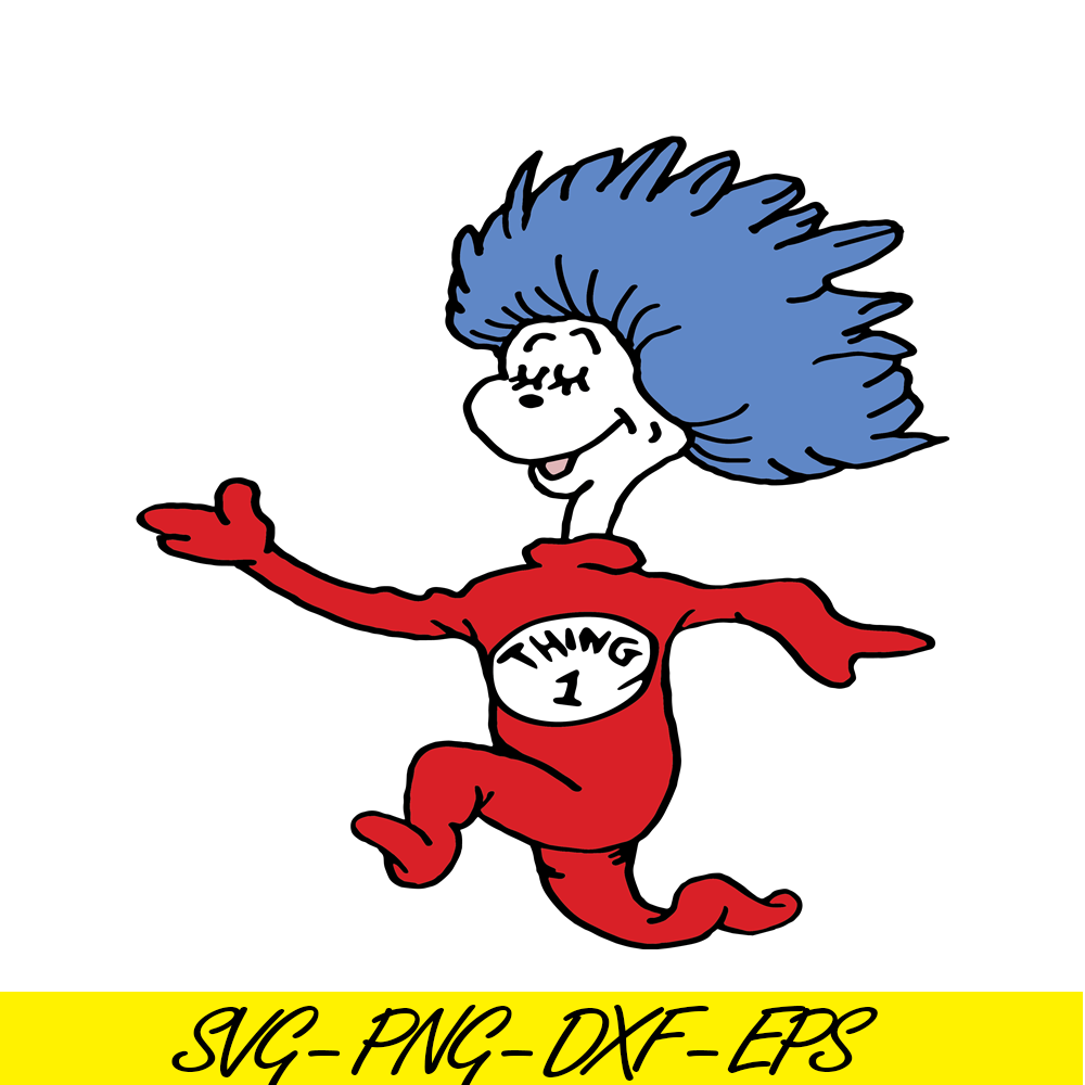 DS104122357-Dr Seuss Thing 1 SVG, Dr Seuss SVG, Cat in the Hat SVG DS104122357.png