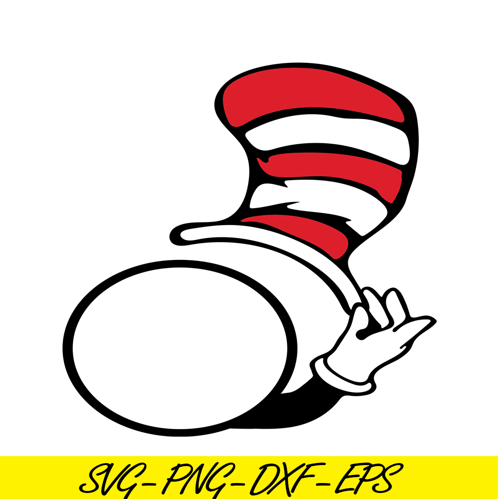 DS104122373-The Hat And Circle SVG, Dr Seuss SVG, Cat in the Hat SVG DS104122373.png