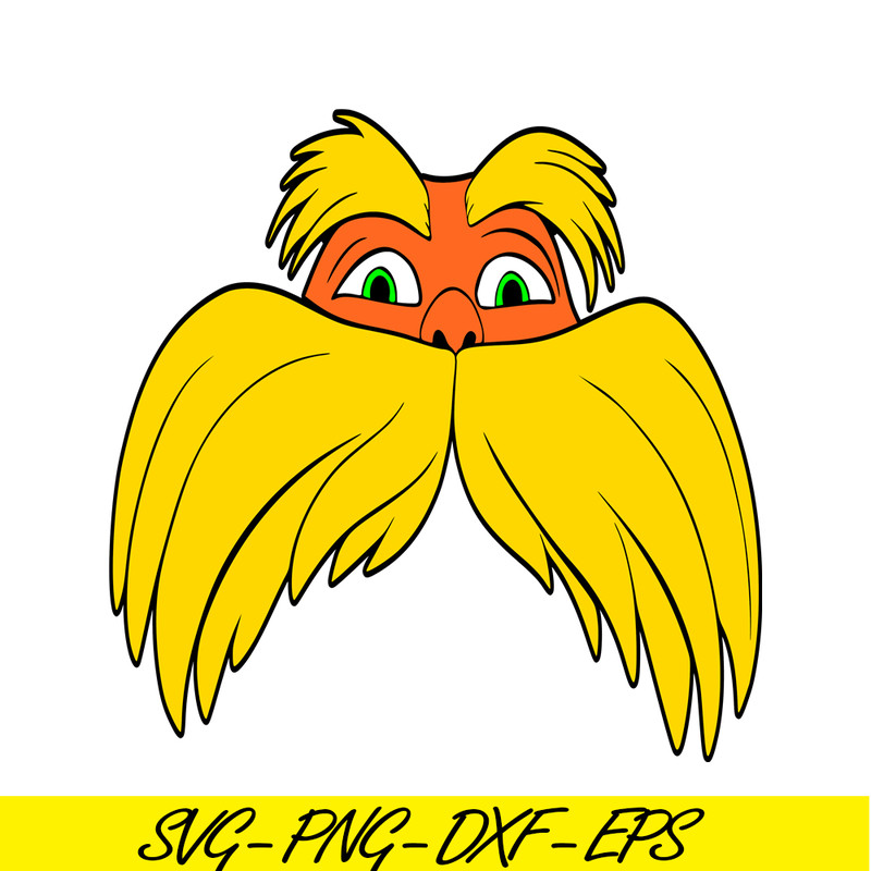 DS105122322-Lorax The Face SVG, Dr Seuss SVG, Cat In The Hat SVG DS105122322.png