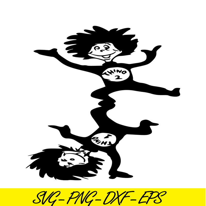 DS105122327-Naughty Thing 1 And Thing 2 SVG, Dr Seuss SVG, Cat In The Hat SVG DS105122327.png