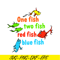 DS105122349-One fish two fish red fish blue fish SVG, Dr Seuss SVG, Cat In The Hat SVG DS105122349.png