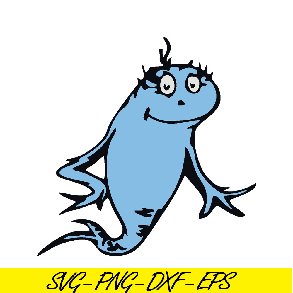 DS205122320-Smiling Blue Fish SVG, Dr Seuss SVG, Dr. Seuss' the Lorax SVG DS205122320.png
