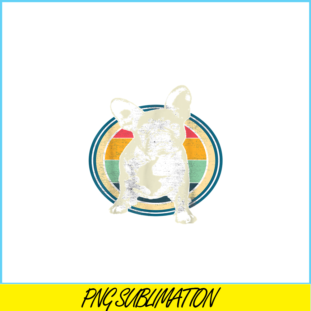 HL161023110-French Bulldog Vintage PNG, Frenchie Dog Lover PNG, French Dog Artwork PNG.png