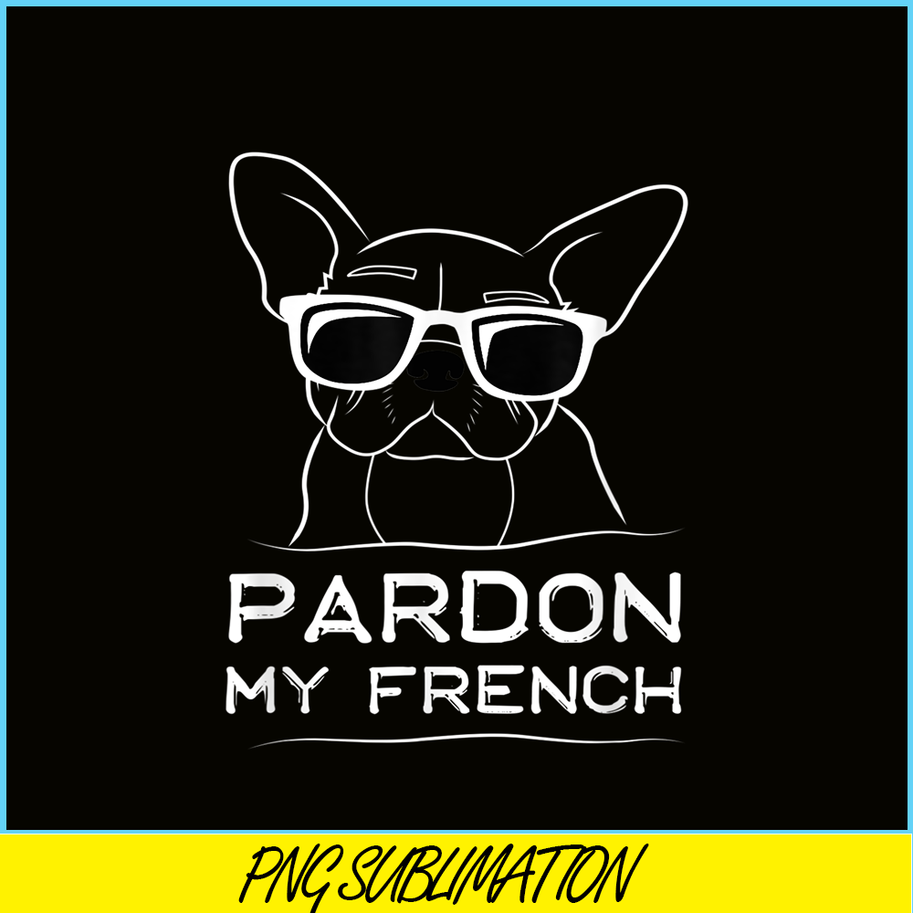 HL161023190-Pardon My French Line Art PNG, Frenchie Bulldog PNG, French Dog Artwork PNG.png