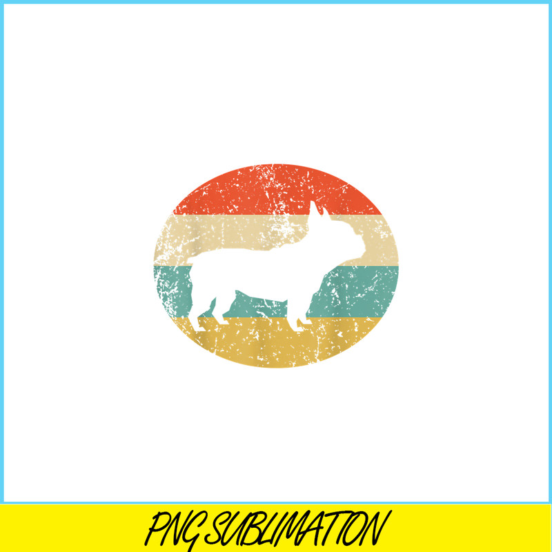 HL16102384-Retro French Bulldog PNG, Frenchie Dog Lover PNG, French Dog Artwork PNG.png