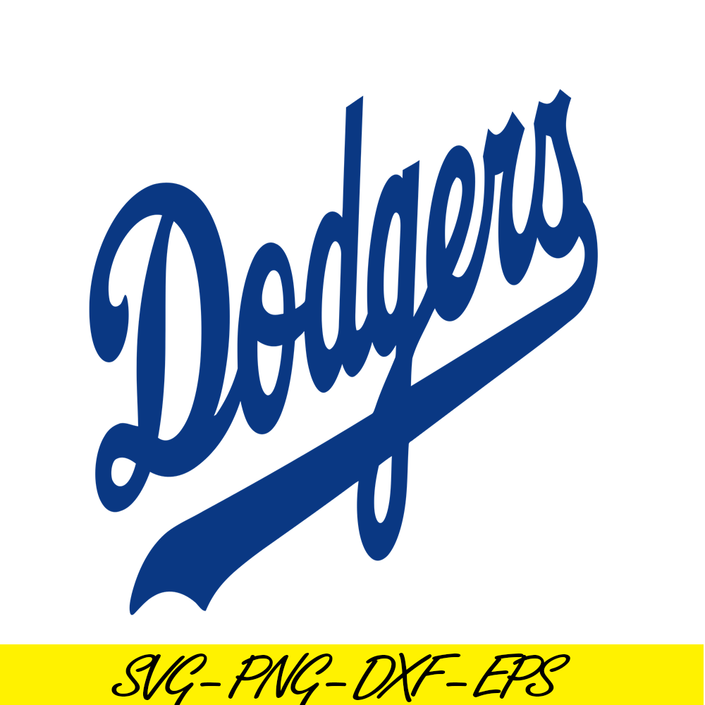 MLB011223117-Dodgers Blue Text SVG, Major League Baseball SVG, MLB Lovers SVG MLB011223117.png