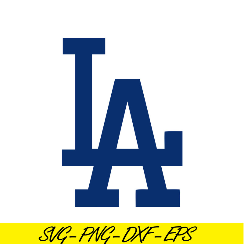 MLB011223122-LA The Text SVG, Major League Baseball SVG, MLB Lovers SVG MLB011223122.png