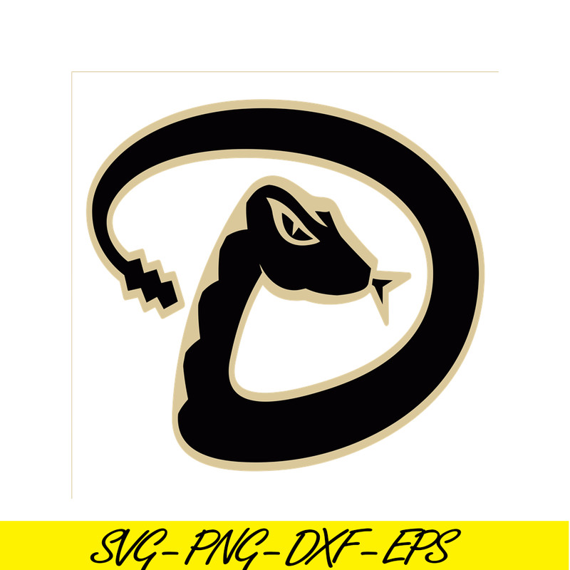 MLB30112307-Arizona D-Backs Snake SVG PNG DXF EPS AI, Major League Baseball SVG, MLB Lovers SVG MLB30112307.png