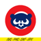 MLB30112367-The Cubs Red Logo SVG PNG DXF EPS AI, Major League Baseball SVG, MLB Lovers SVG MLB30112367.png
