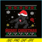 PNG141023103-BLACK LAB Dog Santa Ugly Sweater Costume Merry Xmas Shirt Png.png