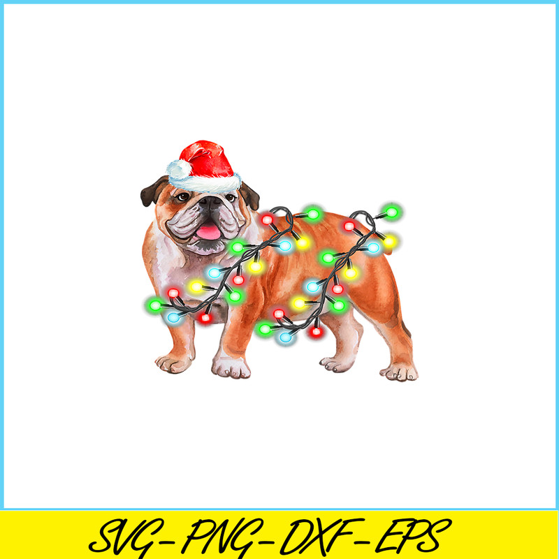 PNG141023114-Bulldog Christmas Sweater Shirt Pajama Light Santa Gift Xmas T-Shirt Png.png