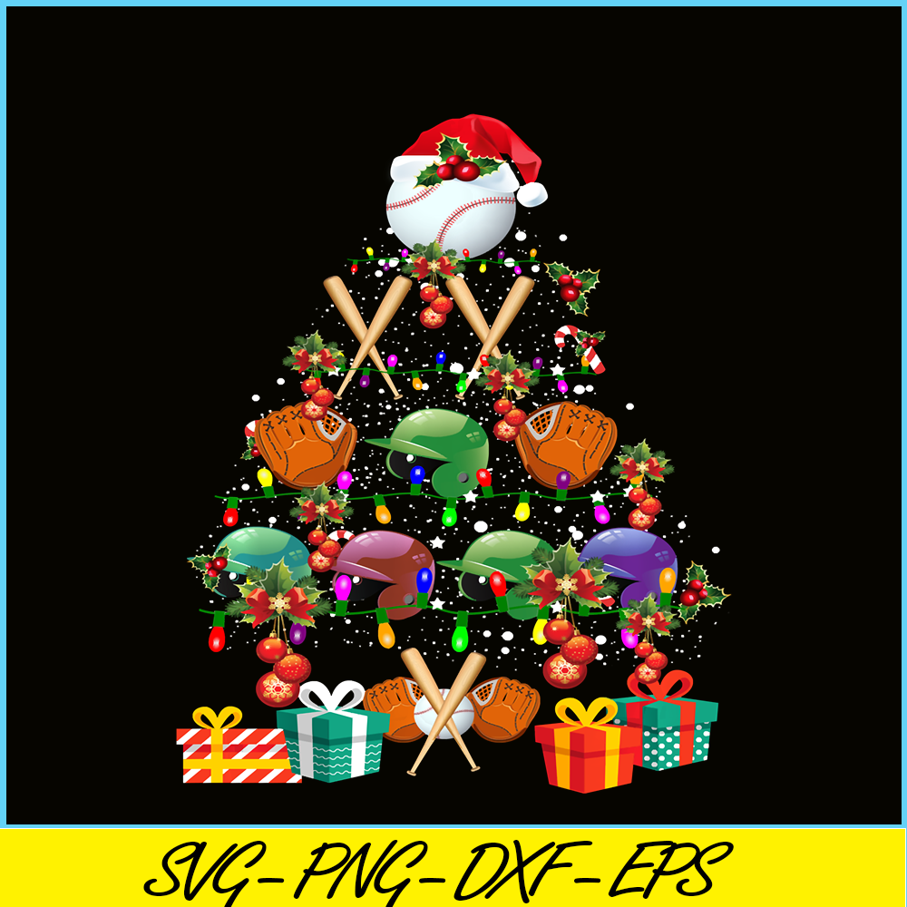 PNG14102384-Baseball Christmas Tree X-mas Santa Hat Golfer Lover Gift Sweatshirt Png.png