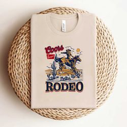coors banquet rodeo cowboys shirt