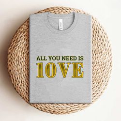 all you need is love packers shirt