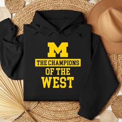 the champion of the west michigan wolverines shirt