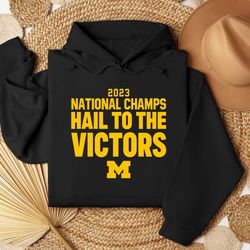 2023 national champs hail to the victors shirt