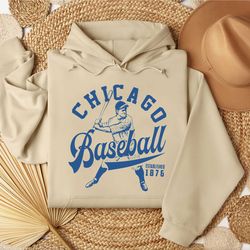 vintage chicago baseball est 1876 shirt