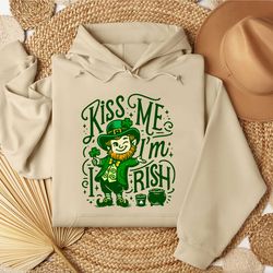 kiss me im irish leprechaun shirt