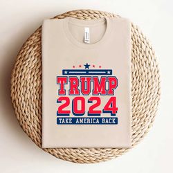 trump 2024 take america back campaign shirt