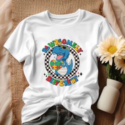 rawrsomely different autism awareness shirt