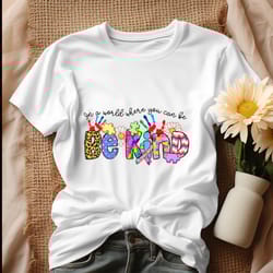 retro be kind autism puzzle pieces shirt