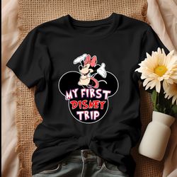 retro my first disney trip minnie mouse shirt
