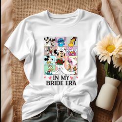 Disney In My Bride Era Minnie Friends Shirt