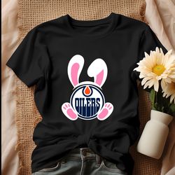 Edmonton Oilers Easter Bunny Shirt
