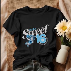 north carolina tar heels 2024 sweet 16 ncaa shirt