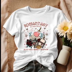 romantasy readers society just one more chapter shirt