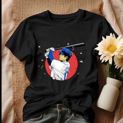 shohei ohtani sunflower seeds celebration shirt