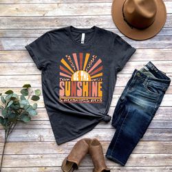 be the sunshine shirt, summer shirt for women, retro sun t shirt, vintage graphic tshirt, kindness tshirt, motivational