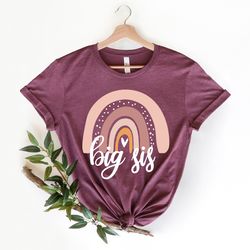 big sister shirtbig sis shirt big sis big sister tee pregnancy announcement baby announcement matching sibling shirts