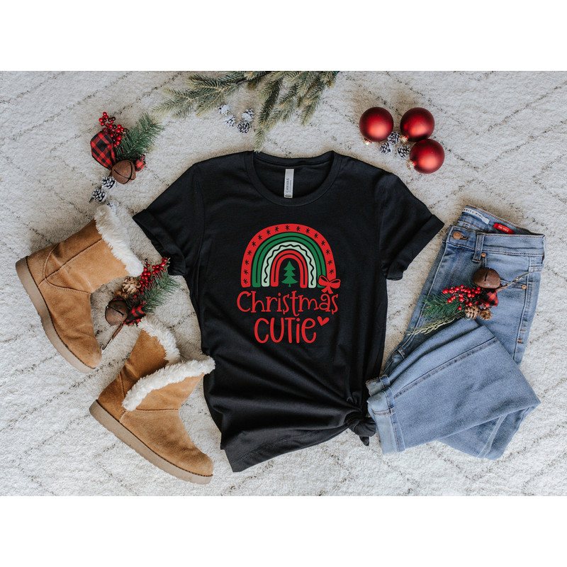 Christmas Cutie Shirt, Christmas Gift For Her, Happy Christmas Shirt, Cutie Shirt, Funny Christmas Shirt, Christmas Shirt, Holiday Shirt.jpg