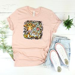 cow shirt just girl who loves cows shirt cow lover shirt cow girl shirt gift for mother cow lover gift lover gift for