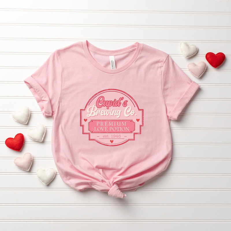 Cupid's Brewing Co Shirt, Premium Love Potions, Cupid Shirt, Valentine's Day Shirt, Brewing Co T-shirt, Valentine's day gift for her.jpg