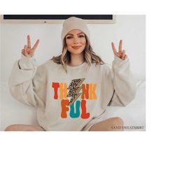 thankful shirt, thanksgiving shirt for women, thankful mama sweatshirt, fall shirts for girls, thankful grateful blessed