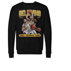 steph curry men's crewneck sweatshirt - golden state basketball steph curry klay thompson & draymond green golden state