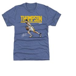 klay thompson men's premium t-shirt - golden state basketball klay thompson hyper y wht