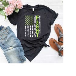 lymphoma cancer fight tshirt,lymphoma flag tee,lime green ribbon shirt,independence day,lymphoma awareness,cancer suppor