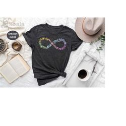 autism infinity symbol shirt, autism month shirt, autism mom, autism awareness tee, neurodiversity tee, autism gift