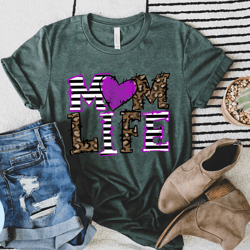 mom of both shirt, leopard mom shirt, camouflage mom shirt, sunglasses mom shirt, cute mom shirt, mothers day gift, happ